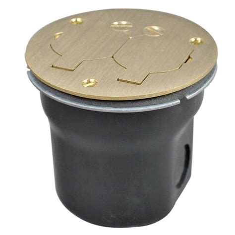 round electrical box plug|electrical box with outlet plugs.